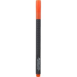 Faber-Castell Μαρκαδοράκι Faber Castell Grip Finepen 0.4Mm Πορτοκαλί 151615 4005401516156