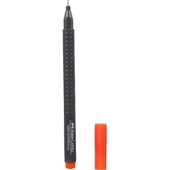 Faber-Castell Grip Fine pen Dk 0.4, Cadmium Orange 151615 4005401516156