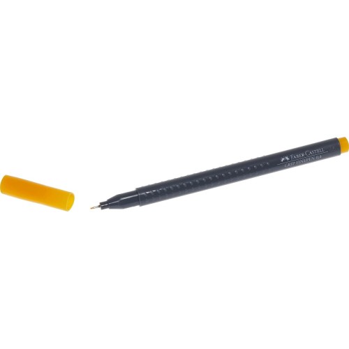 Faber-Castell Μαρκαδοράκι Faber Castell Grip Finepen 0.4Mm Κίτρινο 151604 4005401516064