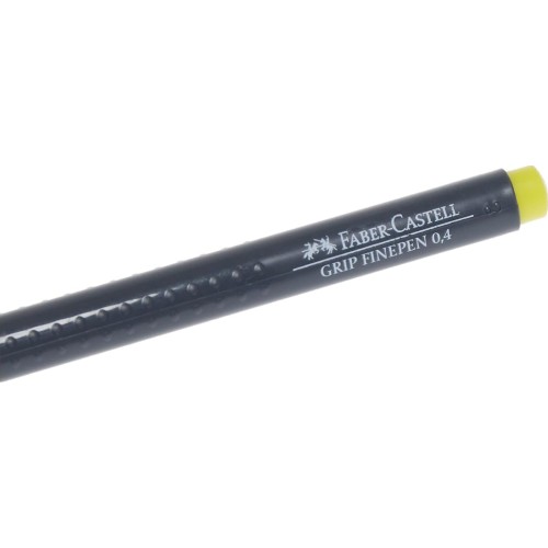 Faber-Castell Μαρκαδοράκι Faber Castell Grip Finepen 0.4Mm Light Yellow 151607 4005401516071