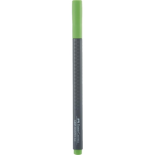 Faber-Castell grip finepen 0.4 mm grass green 151666 4005401516668