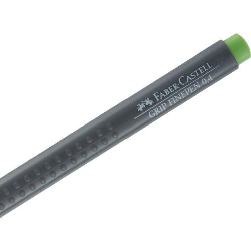 Faber-Castell Μαρκαδοράκι Faber Castell Grip Finepen 0.4Mm Light Green 151666 4005401516668