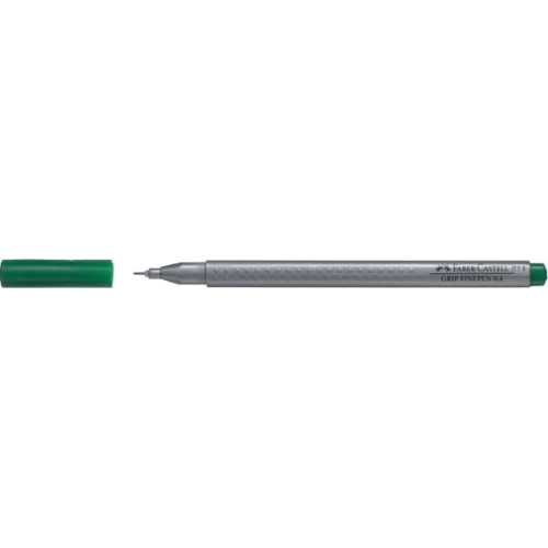 Faber-Castell Μαρκαδοράκι Faber Castell Grip Finepen 0.4Mm Πράσινο 151667 4005401516675