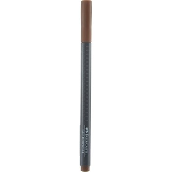 Faber-Castell fine tip pen, 0.4 mm - brown 80 151680 4005401516804