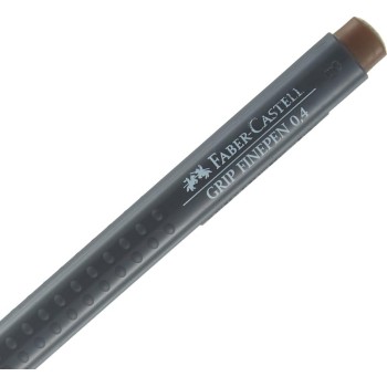 Faber-Castell fine tip pen, 0.4 mm - brown 80 151680 4005401516804