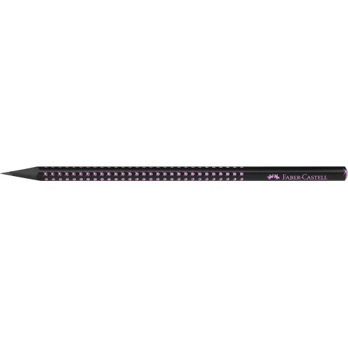 Faber-Castell Μολύβι Faber Castell Sparkle Midnight B Ροζέ 118261 4005401182580