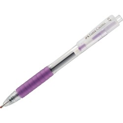 Faber-Castell gel pen fast gel 0.7 lilac 640906 9555684668066