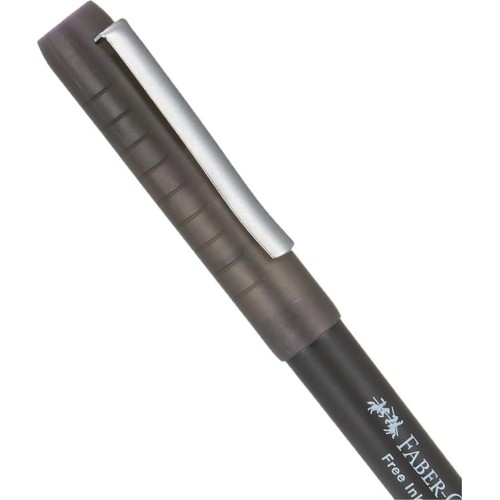 Faber-Castell Στυλό Faber Castell 1.5 Free Ink Broad Μωβ 348336 4005403483364