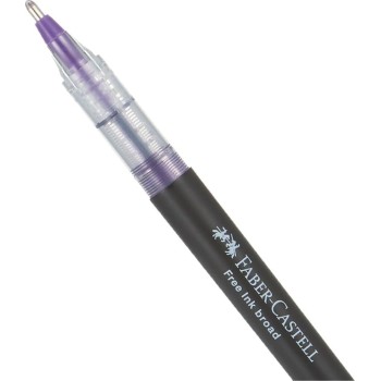 Faber-Castell Στυλό Faber Castell 1.5 Free Ink Broad Μωβ 348336 4005403483364