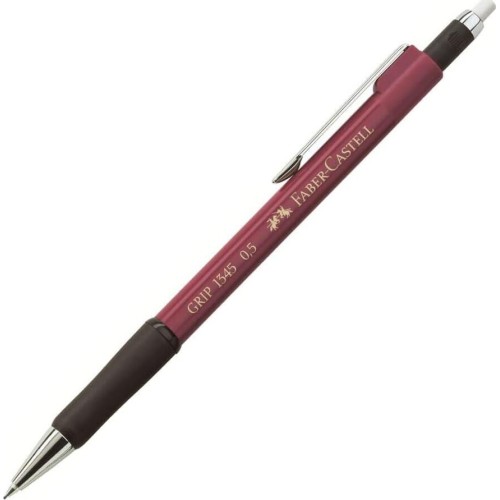 Faber-Castell Grip 1345 0.5Mm Red Metallic Mechanical Pencil - Red 134521 4005401345213