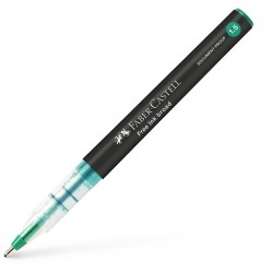 Faber-Castell Στυλό Faber Castell 1.5 Free Ink Broad Πράσινο 348363 4005403483630