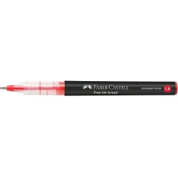 Faber-Castell Faber Castell 1.5 Free Ink Broad Red 348321 4005403483210