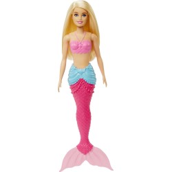 Mattel Barbie Dreamtopia Doll Mermaid With Pink Tail HGR04 / HGR05 194735056323