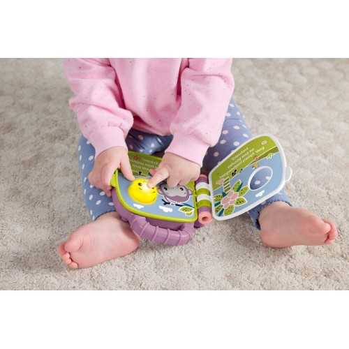 Mattel Fisher-Price Purple Monkey Musical Storybook JFN07 194735301812
