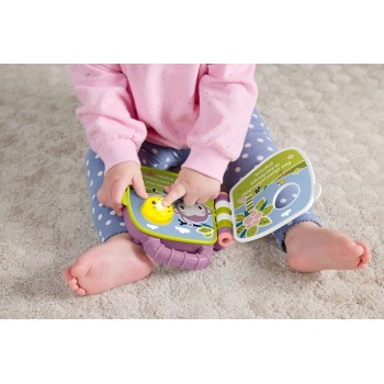 Mattel Fisher-Price Purple Monkey Musical Storybook JFN07 194735301812