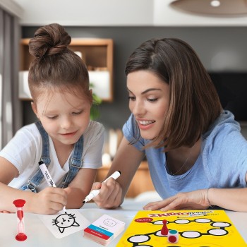 As company As  Επιτραπέζιο Παιχνίδι Σκιτσογραφίες Junior Για Ηλικίες 5+ Χρονών Και 3+ Παίκτες 1040-25503 5203068255039