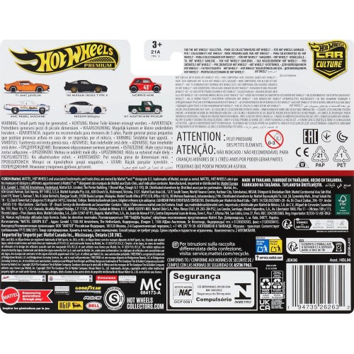 Mattel Hot Wheels Premium - Σετ Των 2 Hw Nissan Sileighty Όχημα Παιχνίδι HBL96 / JBK96 194735262632