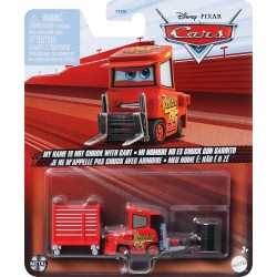 Mattel Disney Cars Disney Pixar Cars My Name Is Not Chuck With Cart DXV29 / JDG66 194735283590