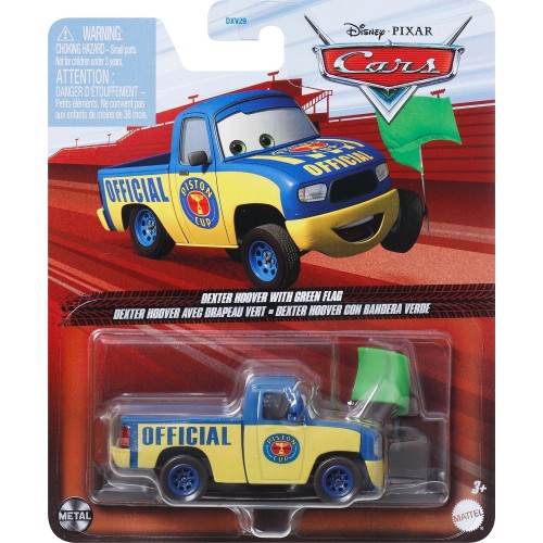 Mattel Disney Pixar Cars Dexter Hoover With Green Flag DXV29 / JDL76 194735287024