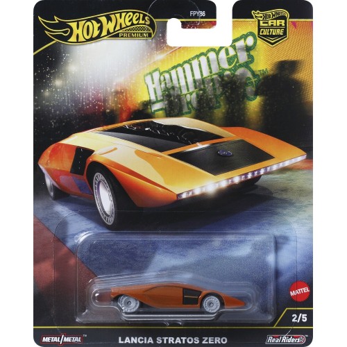 Mattel Hot Wheels Hw Premium - Αγωνιστικά Hw Lancia Stratos Zero Όχημα Παιχνίδι FPY86 / HRV77 194735186914
