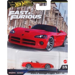 Mattel Hot Wheels Hw Premium - Fast And Furious Hw 2003 Dodge Viper Srt10 Fast And Furious Όχημα Παιχνίδι HNW46 / JBL85 19473526