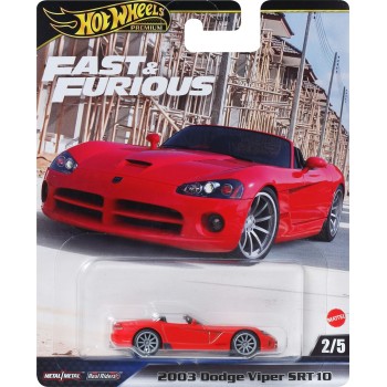 Mattel Hot Wheels Fast & Furious Jbl85 Toy Vehicle Dodge Viper Srt10 HNW46 / JBL85 194735263479