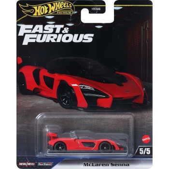 Mattel Hot Wheels Hw Premium - Fast And Furious Hw Mclaren Senna Fast And Furious Όχημα Παιχνίδι HNW46 / JBL92 194735263400
