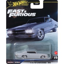 Mattel Hot Wheels Fast & Furious Jbl94 Toy Vehicle 1970 Chevelle Ss Red HNW46 / JBL94 194735263387