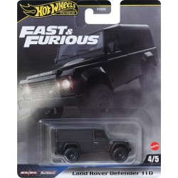 Mattel Hot Wheels Hw Premium - Fast And Furious Hw Land Rover Defender 11 Fast And Furious Όχημα Παιχνίδι HNW46 / JBL98 19473526