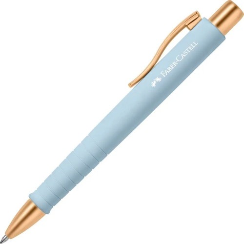 Faber-Castell Στυλό Faber Castell Polyball Urban Stone Sky Blue XB Μπλε 241186 6933256654519