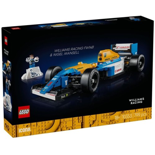 LEGO icons williams racing fw14b & nigel mansell 10353 5702017815862