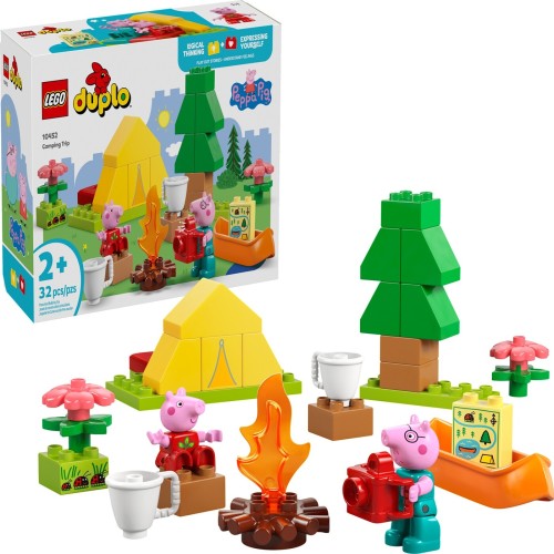 LEGO DUPLO Πέππα Το Γουρουνάκι - Ταξίδι Για Κάμπινγκ 10452 5702017816654