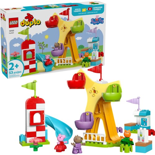 LEGO DUPLO Peppa Pig - Fun At The Amusement Park 10453 5702017816678