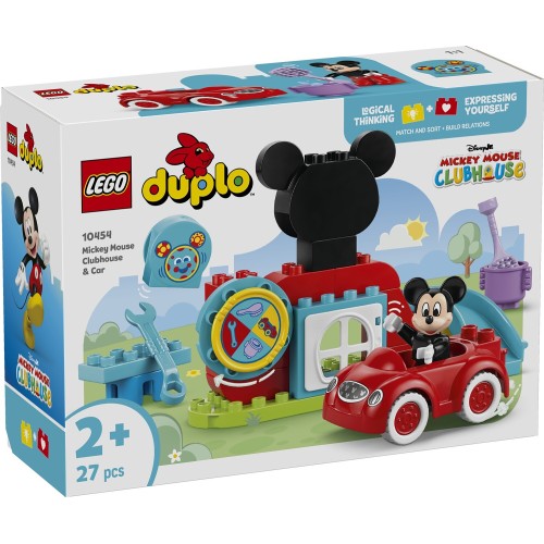 LEGO DUPLO  Disney Η Λέσχη & Το Αυτοκίνητο Του Μίκυ Μάους 10454 5702017816685