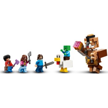 LEGO minecraft ρινγκ πυγμαχίας στην έπαυλη στο δάσος 21272 5702017815466