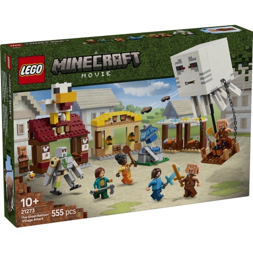 LEGO minecraft επίθεση του αερικού-αερόστατου στο χωριό 21273 5702017815473