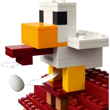 LEGO minecraft επίθεση του αερικού-αερόστατου στο χωριό 21273 5702017815473