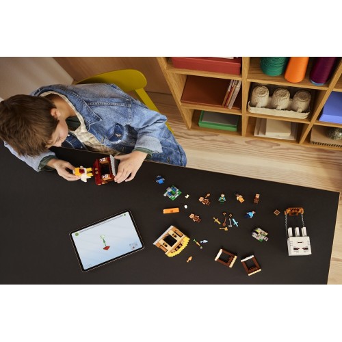 LEGO minecraft επίθεση του αερικού-αερόστατου στο χωριό 21273 5702017815473
