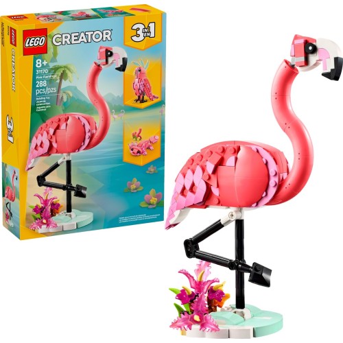 LEGO creator άγρια ζώα: ροζ φλαμίνγκο 31170 5702017822457