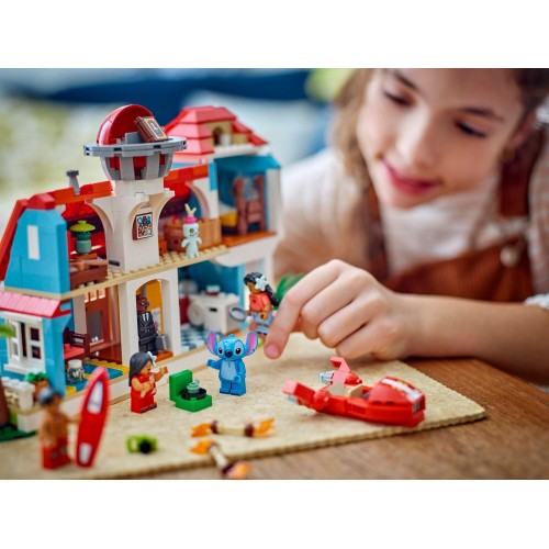 LEGO Disney Stitch Disney lilo and stitch beach house 43268 5702017814575