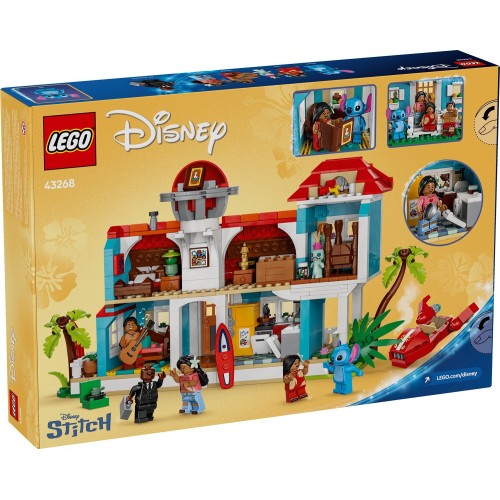 LEGO Disney Stitch Disney lilo and stitch beach house 43268 5702017814575
