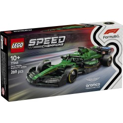 LEGO speed champions αγωνιστικό αυτοκίνητο aston martin aramco f1® amr24 77245 5702017816128