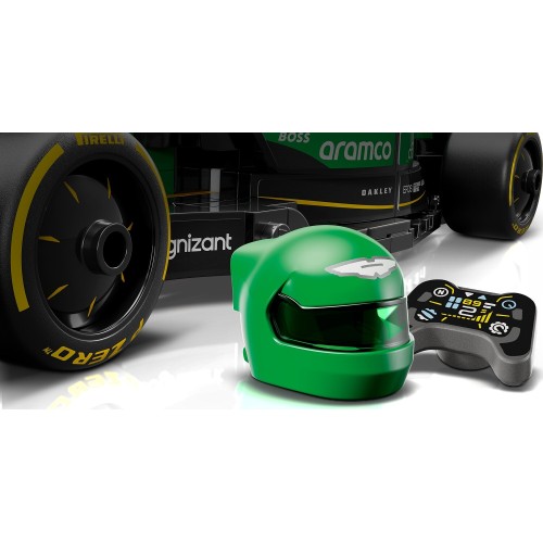 LEGO Speed Champions aston martin aramco f1 amr24 race car 77245 5702017816128