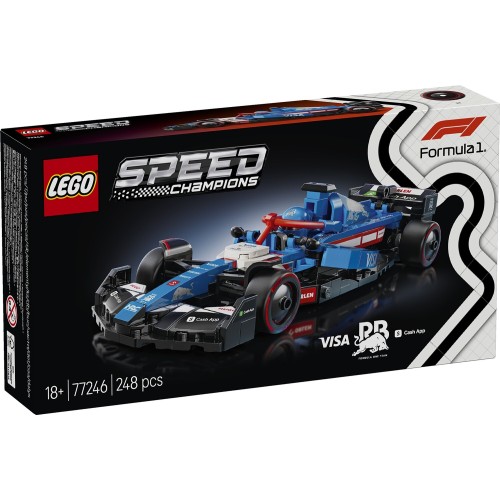 LEGO speed champions αγωνιστικό αυτοκίνητο visa cash app rb vcarb 01 f1® 77246 5702017816135