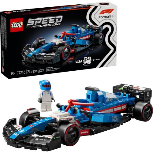 LEGO speed champions αγωνιστικό αυτοκίνητο visa cash app rb vcarb 01 f1® 77246 5702017816135