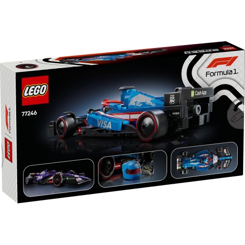 LEGO speed champions αγωνιστικό αυτοκίνητο visa cash app rb vcarb 01 f1® 77246 5702017816135
