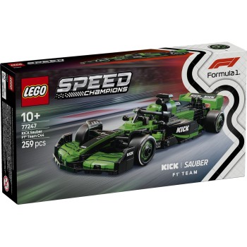 LEGO speed champions αγωνιστικό αυτοκίνητο kick sauber f1® team c44 77247 5702017816142