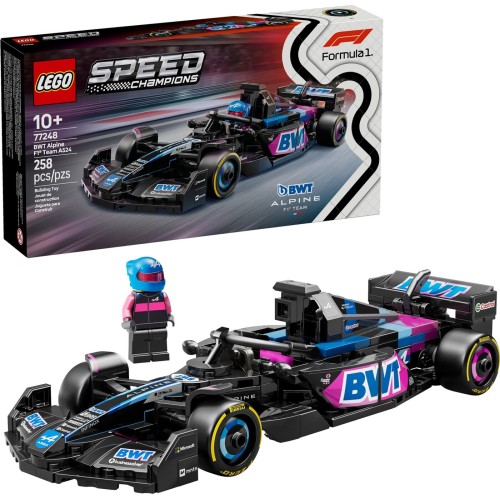 LEGO speed champions αγωνιστικό αυτοκίνητο bwt alpine f1® team a524 77248 5702017816159