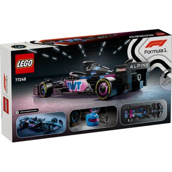 LEGO Speed Champions bwt alpine f1 team a524 race car 77248 5702017816159