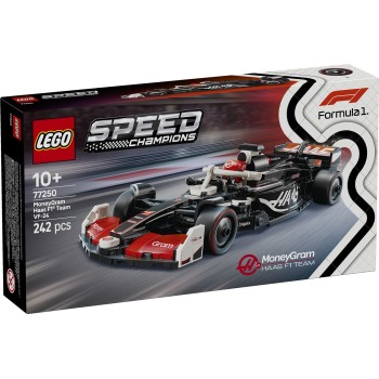 LEGO speed champions αγωνιστικό αυτοκίνητο moneygram haas f1® team vf-24 77250 5702017816173